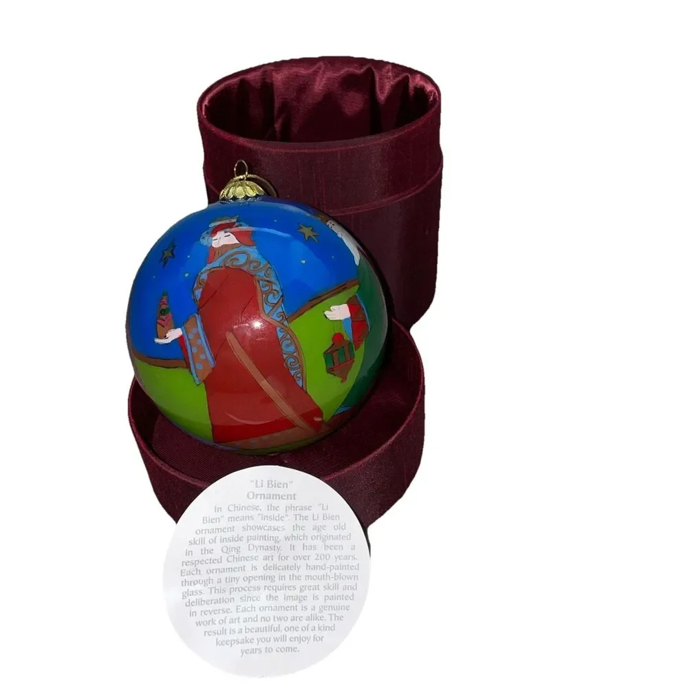 Pier 1 Nativity Scene Manger Ornament 2007‎ C3